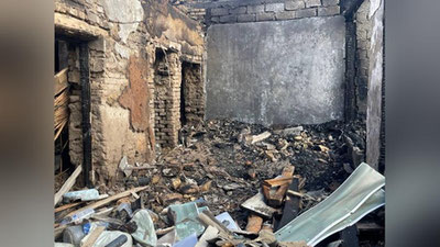 Изрображение 'Мирабадский хокимият поможет семьям, чьи дома сгорели на прошлой неделе (фото)'
