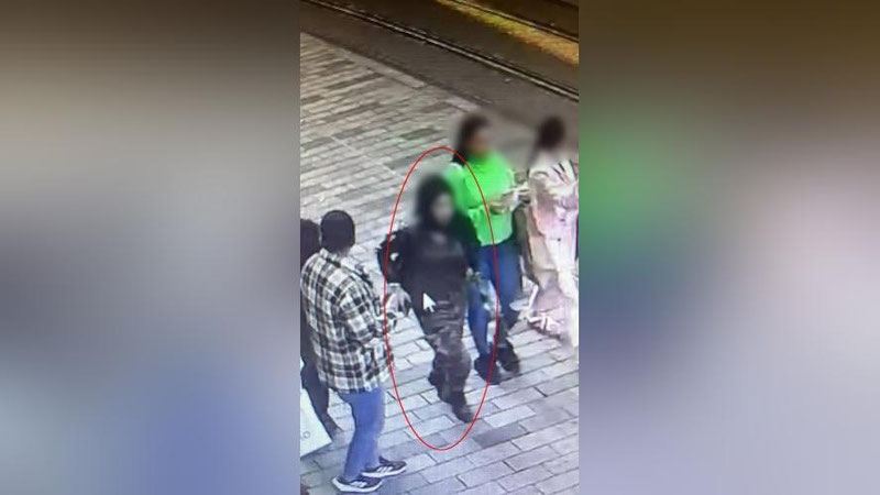 Изрображение 'В Турции показали кадры, как террористка оставила в Стамбуле бомбу'