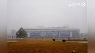 Изрображение 'В Намангане туман продолжает вносить коррективы в авиарасписание'