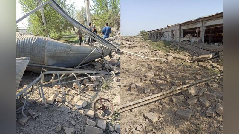 Изрображение 'Взрыв на птицефабрике в Каттакургане: обнародованы подробности'
