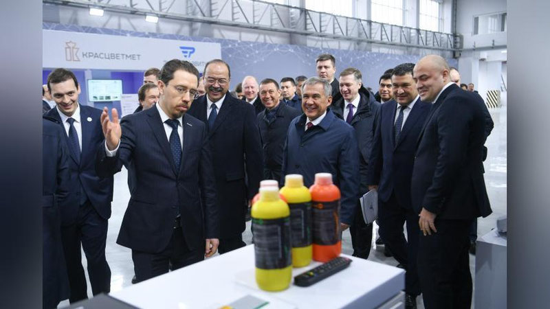 Изрображение 'Глава Татарстана принял участие в открытии химико-индустриального технопарка «Чирчик»'