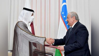 Изрображение 'Узбекистан и Катар подписали соглашение об открытии прямых рейсов'