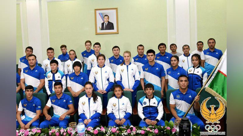 Изрображение 'СПОРТСМЕНЫ УЗБЕКИСТАНА ОТПРАВЛЯЮТСЯ В АРГЕНТИНУ НА ЮНОШЕСКУЮ ОЛИМПИАДУ'