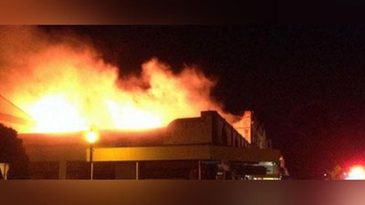 Изрображение 'На Чиланзаре горело кафе, есть пострадавшие (фото)'