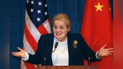 Изрображение 'Умерла бывший госсекретарь США Мадлен Олбрайт'