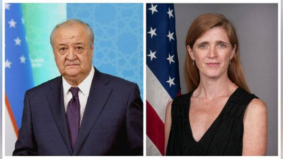 Изрображение 'Глава МИД Узбекистана встретился в Вашингтоне с Администратором USAID'