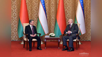 Изрображение 'В ПЕКИНЕ ПРОШЛА УЗБЕКСКО-БЕЛОРУССКАЯ ВСТРЕЧА НА ВЫСШЕМ УРОВНЕ'