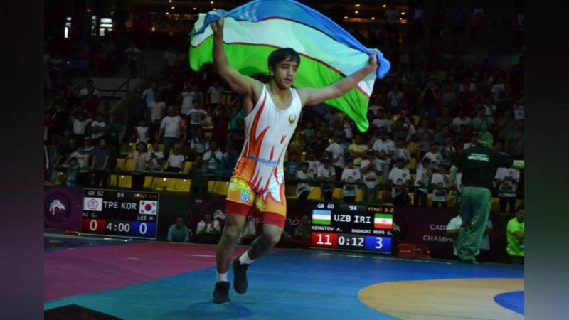 Изрображение 'СБОРНАЯ ПО БОРЬБЕ ПОЛУЧИЛА ПЕРВУЮ ЛИЦЕНЗИЮ НА ЮНОШЕСКУЮ ОЛИМПИАДУ'