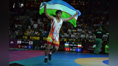 Изрображение 'СБОРНАЯ ПО БОРЬБЕ ПОЛУЧИЛА ПЕРВУЮ ЛИЦЕНЗИЮ НА ЮНОШЕСКУЮ ОЛИМПИАДУ'