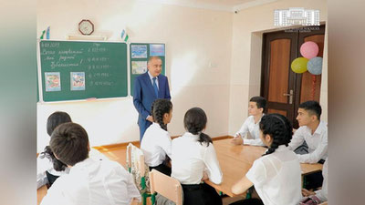 Изрображение 'Хоким Ташкента предложил школьникам обратить внимание на три профессии'