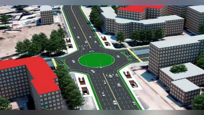 Изрображение 'В Самарканде начали строить первый в городе современный путепровод (фото, видео)'