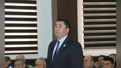 Изрображение 'Хоким Пайарыкского района помещен на карантин'