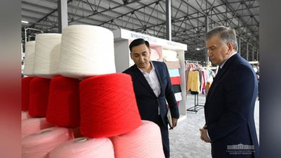 Изрображение 'Акриловое волокно – новое направление в Новом Узбекистане'