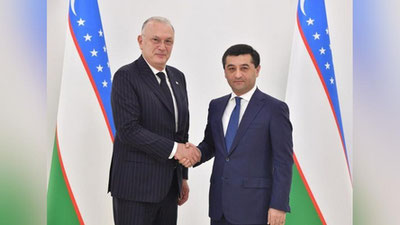 Изрображение 'Свою дипломатическую миссию в Узбекистане завершает посол Грузии'