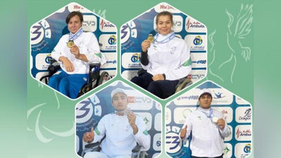 Изрображение 'Параатлеты Узбекистана уже завоевали 16 медалей турнира в Дубае'