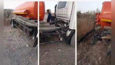 Изрображение 'Экологами пресечен сброс в реку Чирчик сточных вод (видео)'