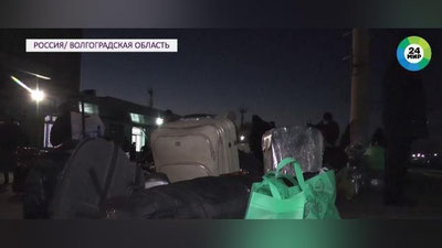 Изрображение 'Видео: сотни рабочих возвращаются в Узбекистан из Волгоградской области'