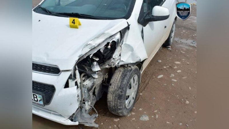 Изрображение 'ДТП в Бектемирском районе с участием 2-х автомобилей закончилось гибелью пешехода'