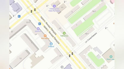 Изрображение 'Въезды на две прилегающие к проспекту Амира Темура улицы закрыты из-за ремонта труб'