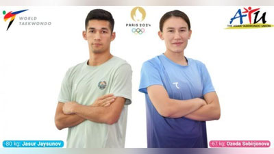 Изрображение 'Оба узбекских таэквондиста, участвовавших в лицензионном турнире в КНР, завоевали путевки в Париж-2024'