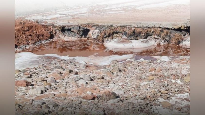 'Kaliy zavodining chiqindilari “Tuyashsoy” soyini zaharlamoqda (video)'ning rasmi