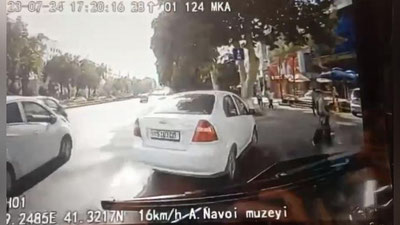 Изрображение 'Водитель электробуса был вынужден резко затормозить перед нарушителем, пострадал пассажир (видео)'