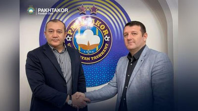 Изрображение 'Ташкентский «Пахтакор» возглавил специалист из Северной Македонии'