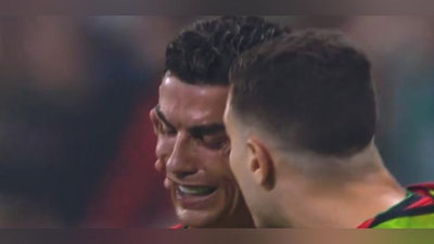 Изрображение 'Криштиану Роналду расплакался в ходе матча 1/8 финала Евро-2024'