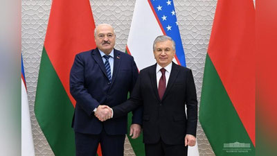 Изрображение 'В резиденции «Куксарой» состоялась церемония официальной встречи Президента Беларуси'