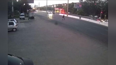 Изрображение 'В Ташкенте 16-летний подросток за рулем Malibu сбил пешехода (видео)'