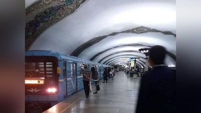 'Toshkent metrosi yana to`xtab qoldi'ning rasmi