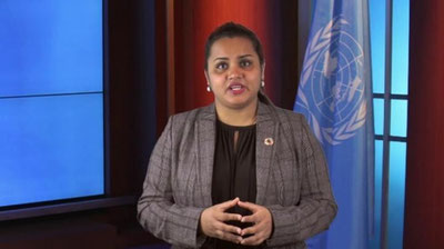 Изрображение 'Посланник Генсекретаря ООН направила поздравление молодежи Узбекистана'