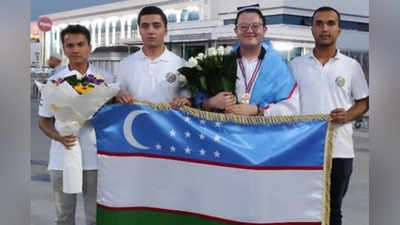 'O`zbekiston terma jamoasi Rossiyada o`tkazilgan xalqaro ilmiy fizika olimpiadasida to`rtta medalni qo`lga kiritdi'ning rasmi