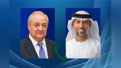 Изрображение 'Глава МИД Узбекистана переговорил по телефону с министром энергетики ОАЭ'