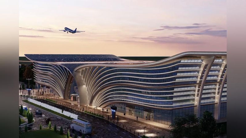 '8-12 noyabr kunlari Samarqand xalqaro aeroportidan rejalashtirilgan ba`zi reyslar Navoiy orqali amalga oshiriladigan bo`ldi'ning rasmi