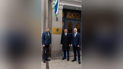 Изрображение 'Узбекистан открыл почетное консульство в Риге'