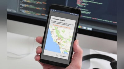 'Er silkinishidan ogohlantirgan Google zilzilani prognoz qilish usuli emas'ning rasmi