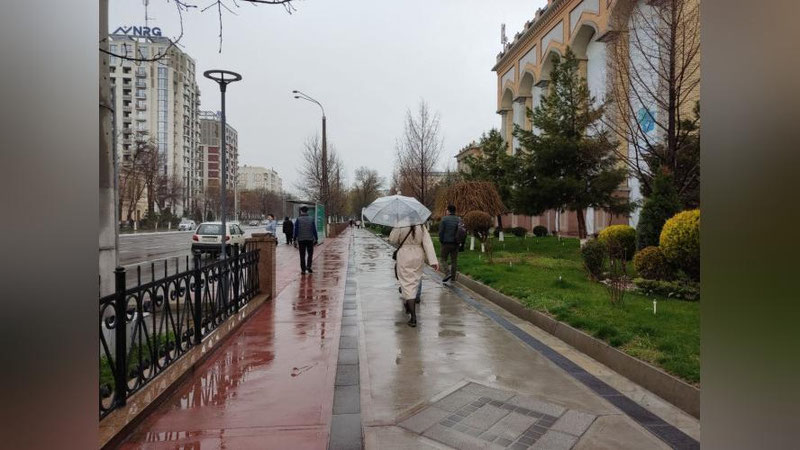 Изрображение 'В Ташкенте временами дождь, снег: погода на 24 марта'