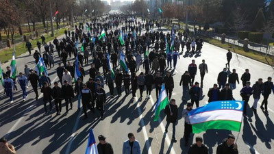 Изрображение 'В Ташкенте марафон «5000 шагов к здоровой жизни» объединил 20 тысяч человек (фото)'