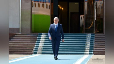 Изрображение 'Шавкат Мирзиёев отправился в Италию'