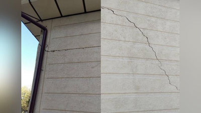 'Toshkent viloyatidagi maktabning yangi binosi yorilib ketdi'ning rasmi