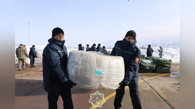 'Qozog`iston Suriyaga insonparvarlik yordami yubordi'ning rasmi