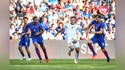 Изрображение 'Сборная США забила три безответных гола сборной Узбекистана в ходе товарищеского матча'