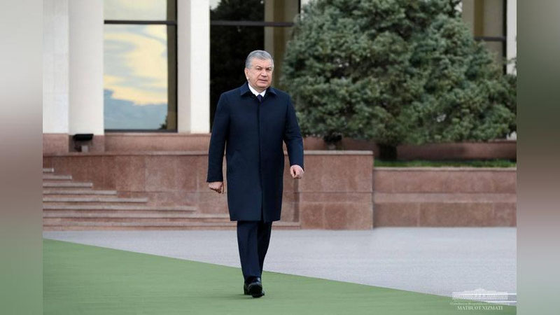 Изрображение 'Шавкат Мирзиёев отбыл в Наманганскую область'