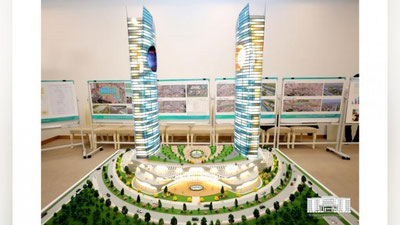 Изрображение 'У Ташкента появятся свои башни-близнецы'