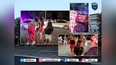 Изрображение 'В ГУВД объяснили, что происходило ночью на улице Заргарлик на Чиланзаре'