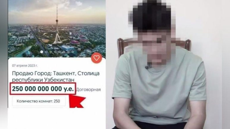 'Toshkent shahrini sotuvga qo`ygan shaxs 8-sinf o`quvchisi bo`lib chiqdi (video)'ning rasmi