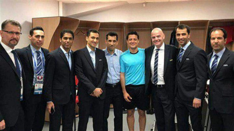 Изрображение 'ФОТО: РАВШАН ИРМАТОВ НА ВСТРЕЧЕ С ГЛАВОЙ ФИФА '