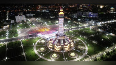 'Tojikistonda Markaziy Osiyodagi eng yirik teatr qurilmoqda'ning rasmi