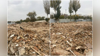 'Toshkent stomatologiya instituti klinikasiga qarashli bino buzib tashlandi'ning rasmi